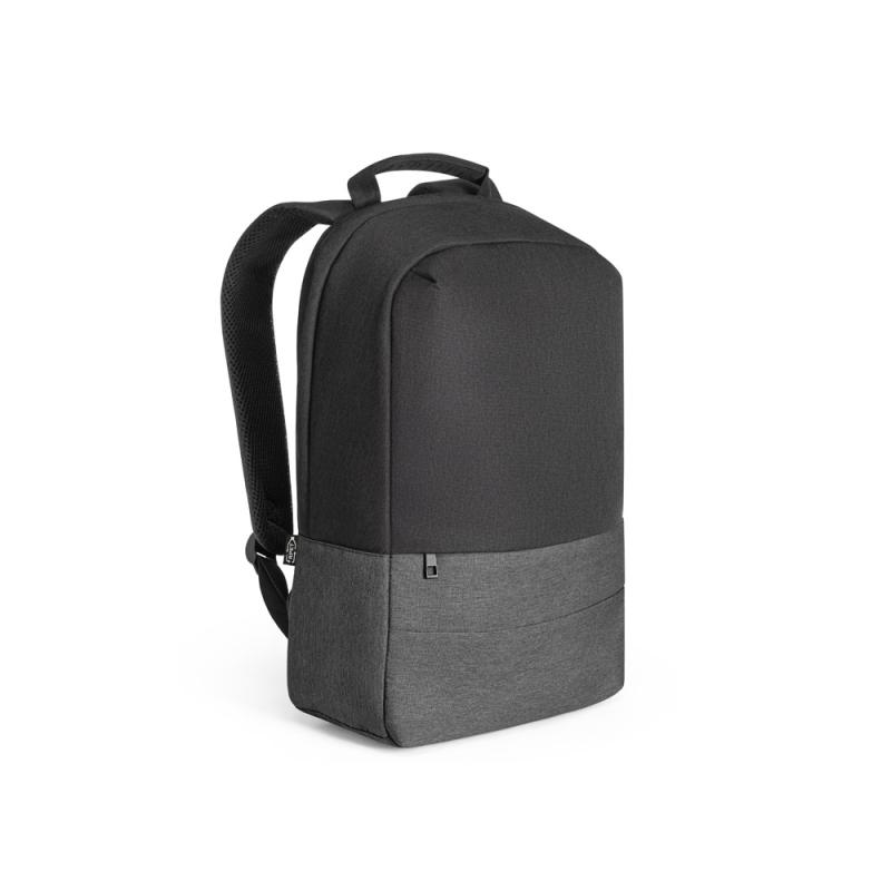 GENOA BPACK. Mochila antirrobo en poliéster reciclado de alta densidad 600D