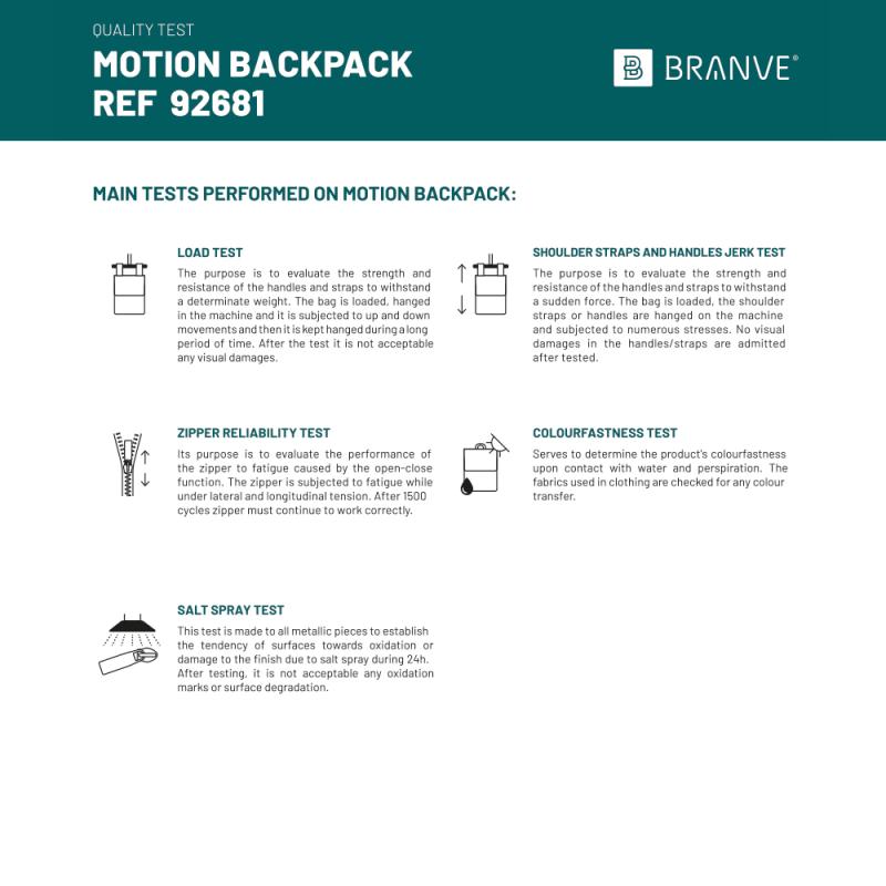 MOTION BACKPACK. Mochila MOTION