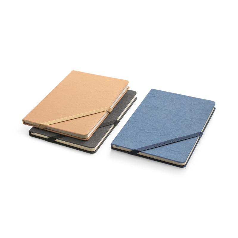 HUXLEY. Cuaderno A5 con páginas a rayas FSC™ color marfil