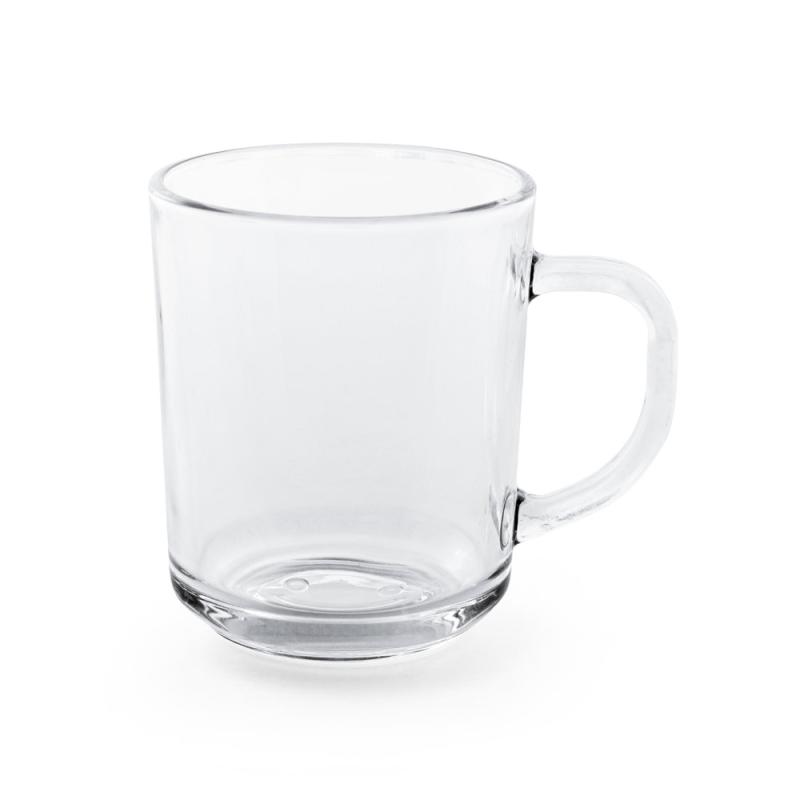 SOFFY. Taza de vidrio de 230 mL