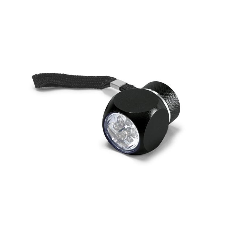 LOUIS. Linterna de aluminio con 6 leds