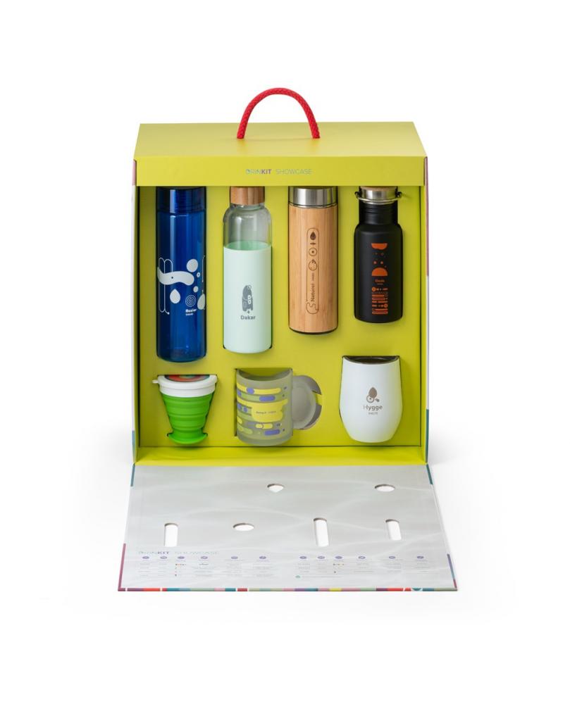 DRINKIT SHOWCASE. Muestrario personalizado de "Drinkware"