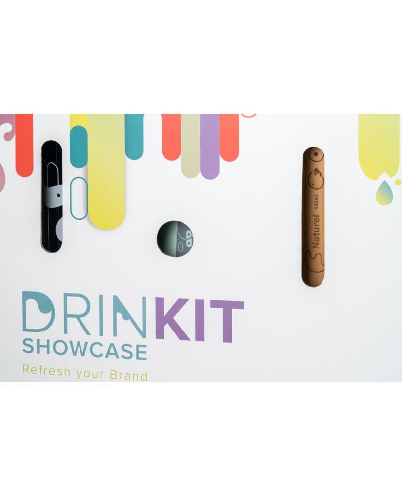 DRINKIT SHOWCASE. Muestrario personalizado de "Drinkware"