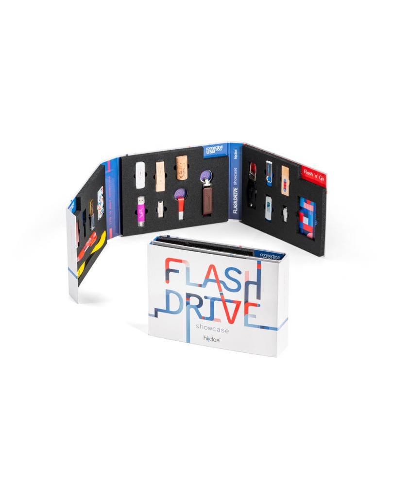 FLASH DRIVE SHOWCASE. Muestrario personalizado de pen drives