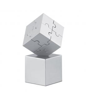 Puzzle 3D metálico y magnético