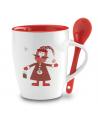 Taza con cuchara