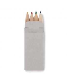 4 lápices de colores