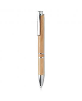 Bolígrafo pulsador bambú - Imagen 2