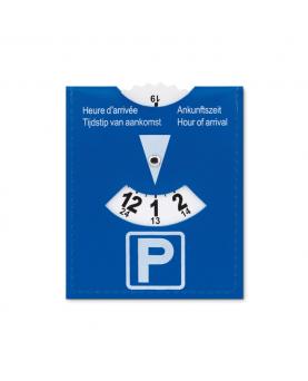 Tarjeta de aparcamiento de PVC