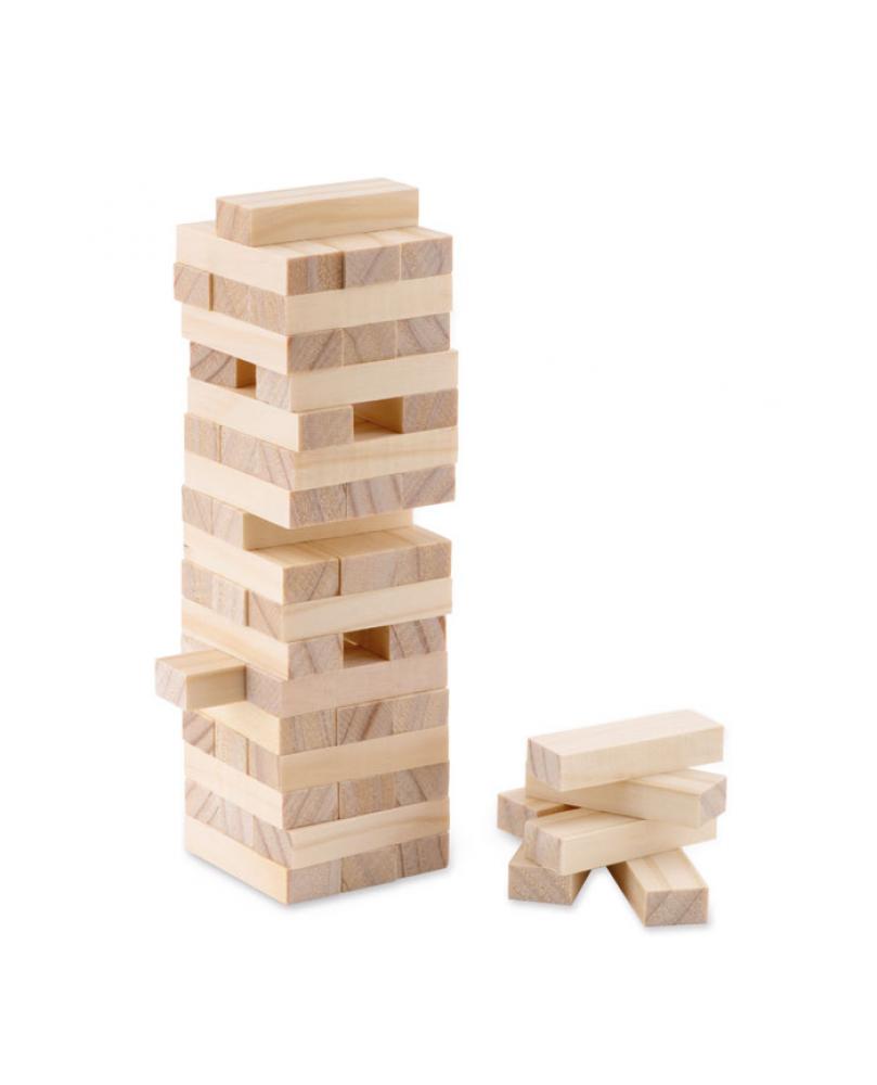 Juego torre de madera