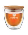 Vaso cristal doble capa 250 ml