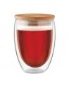 Vaso cristal doble capa 350 ml