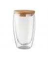 Vaso cristal doble capa 450 ml