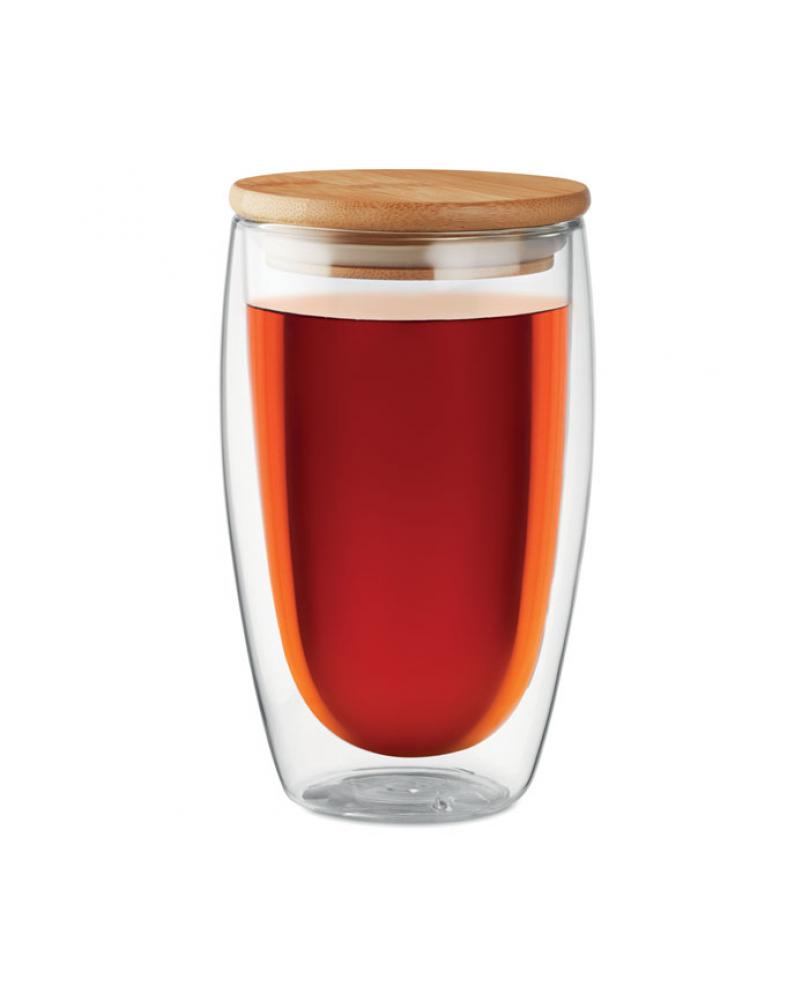 Vaso cristal doble capa 450 ml