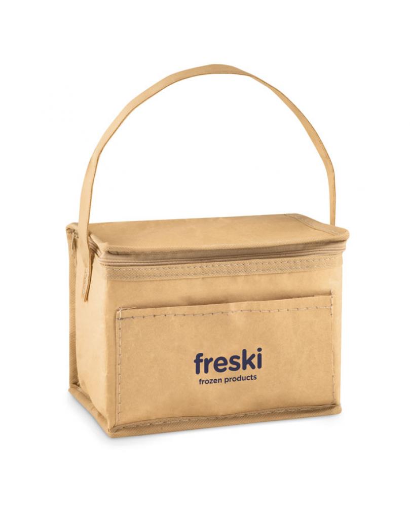 Bolsa nevera kraft 6 latas