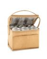 Bolsa nevera kraft 6 latas