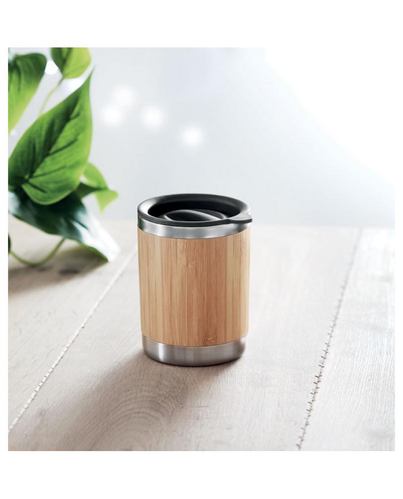 Vaso de acero inox.