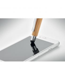Bolígrafo pulsador de bambú - Imagen 2