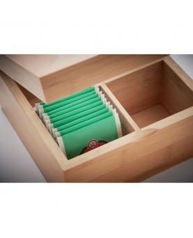 Caja de té de bambú - Imagen 2