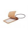 Cork luggage tag