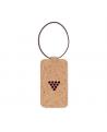 Cork luggage tag