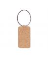 Cork luggage tag