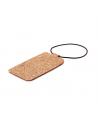 Cork luggage tag