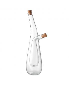 Botella cristal aceite vinagre - Imagen 1