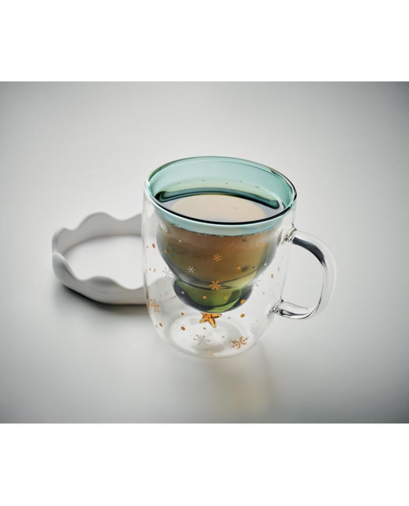 Taza borosilicato doble pared