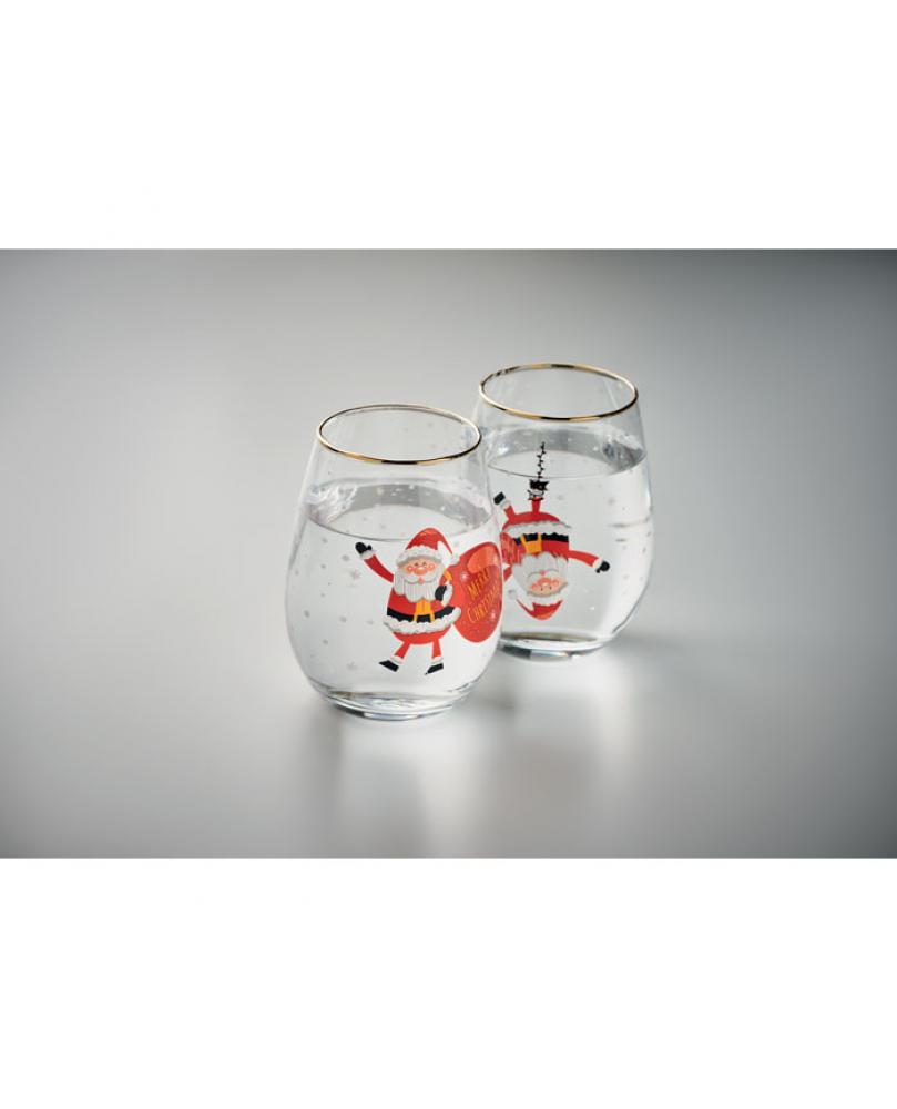 Set de 2 vasos de Navidad