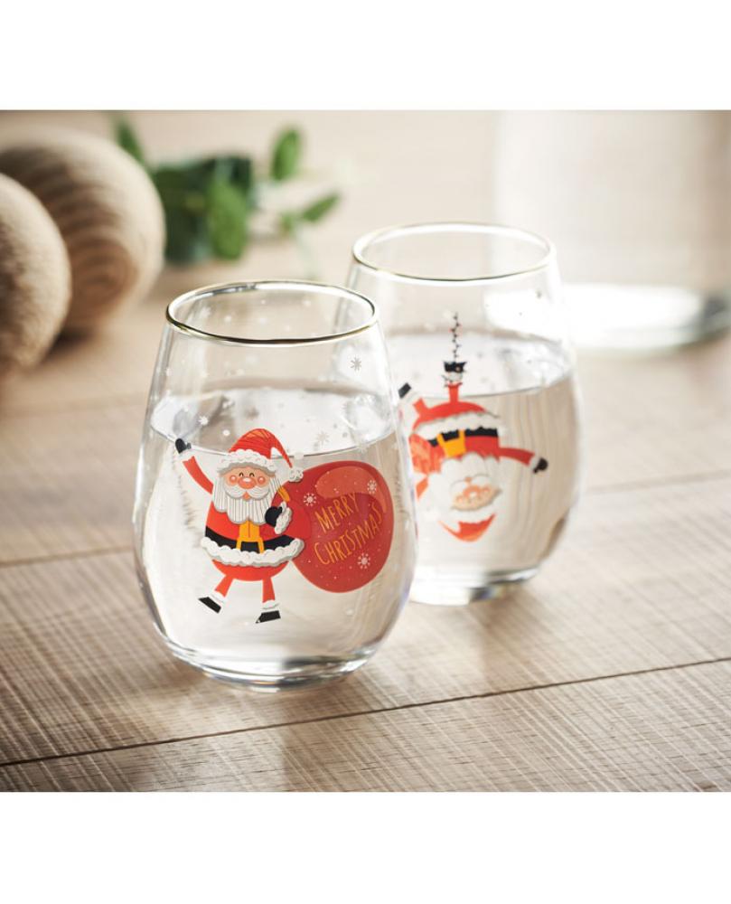 Set de 2 vasos de Navidad