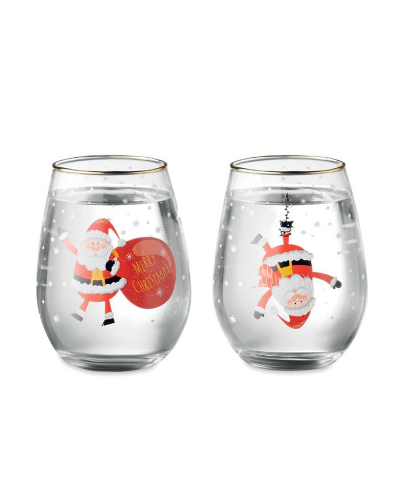 Set de 2 vasos de Navidad