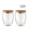 TIRANA SET Juego 2 vasos 350 ml en caja