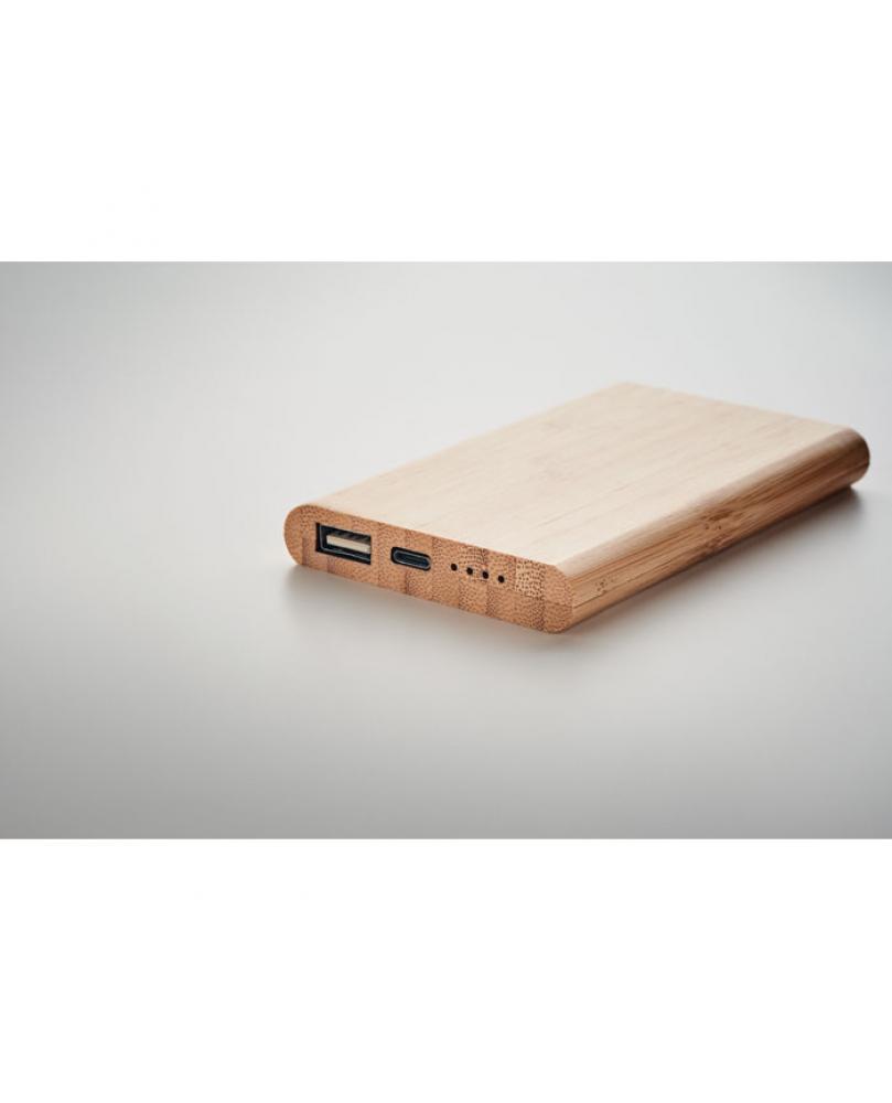 ARENAPOWER C Power bank de bambú 4000 mAh