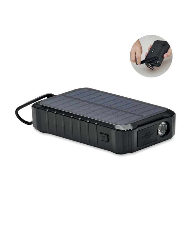 DYA Cargador solar dinamo 8000 mAh