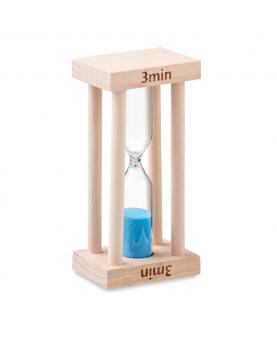 CI Reloj arena madera 3 minutos