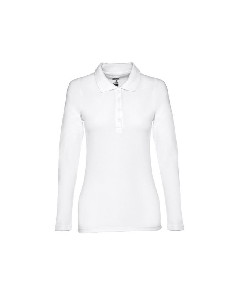 THC BERN WOMEN WH. Polo de manga larga para mujer