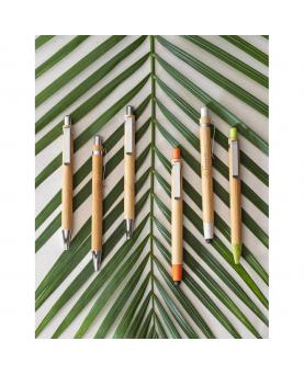 GREENY. Set de bolígrafo y portaminas de bambú