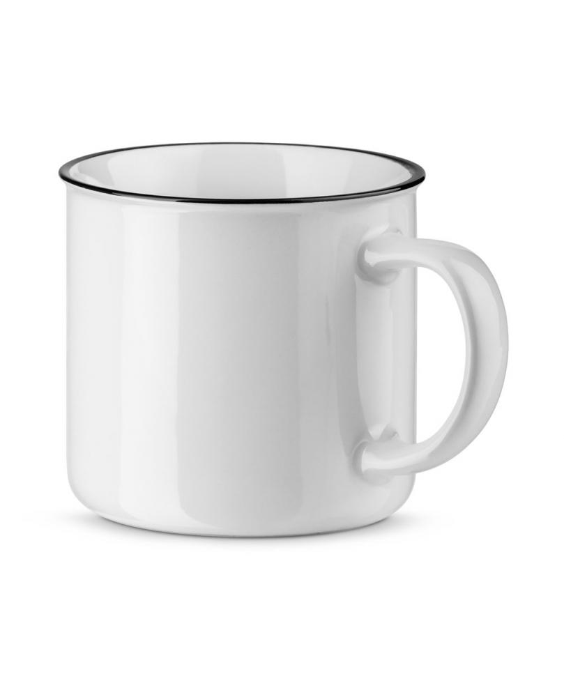 VERNON WHITE. Taza de cerámica de 360 ​​ml