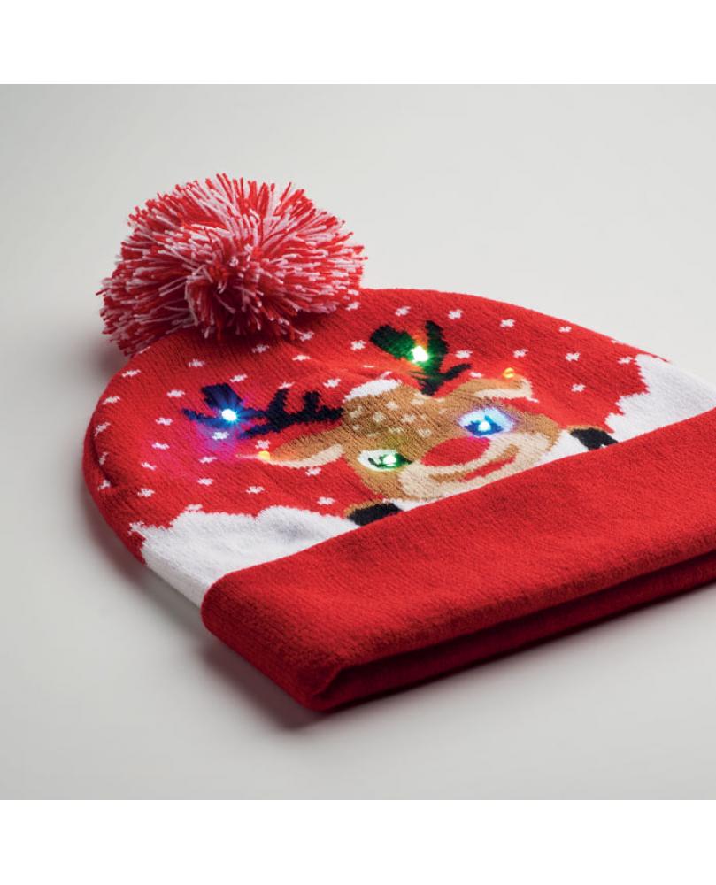 SHIMAS LIGHT Gorro de punto navideño LED