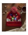 SHIMAS LIGHT Gorro de punto navideño LED