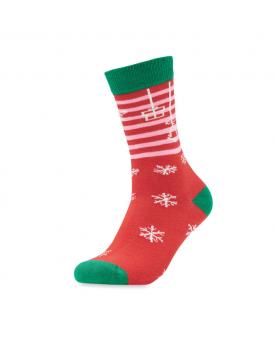 JOYFUL L Par de calcetines de Navidad L