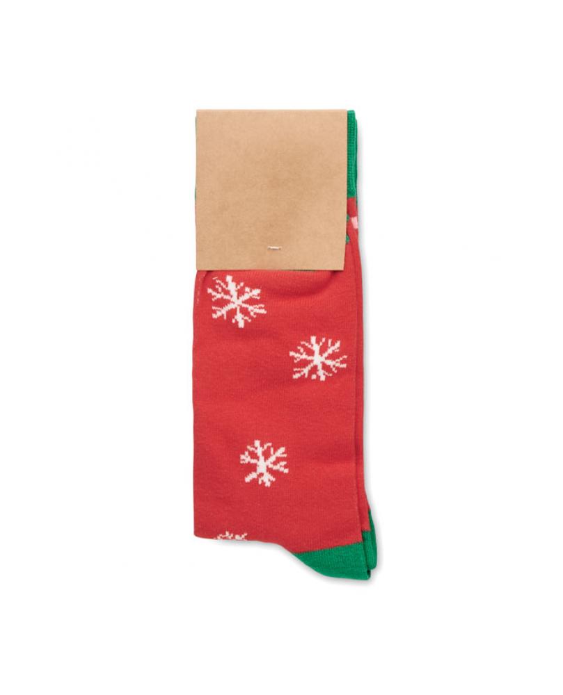 JOYFUL L Par de calcetines de Navidad L