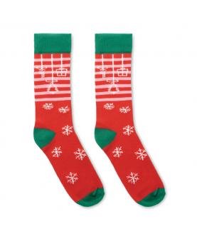 JOYFUL L Par de calcetines de Navidad L